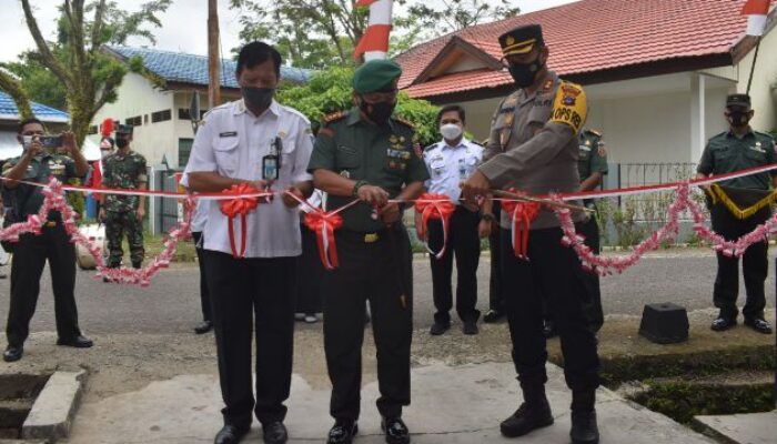 Ciptakan Kerukunan Antar Masyarakat, Kodim 1003/HSS Launching Kampung Pancasila