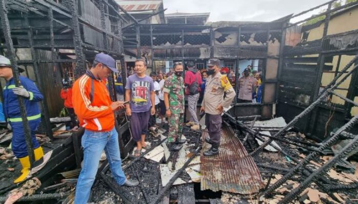 7 Rumah di Gang Sederhana Banjarmasin Barat Hangus Terbakar