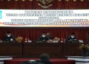 Lewat Paripurna, Pemkab HSS Sampaikan Ranperda Pertanggungjawaban APBD 2021