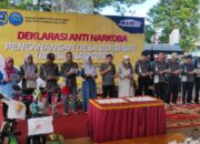 Wabup Syamsuri Pimpin Deklarasi Anti Narkoba Pada Peringatan HANI 2022
