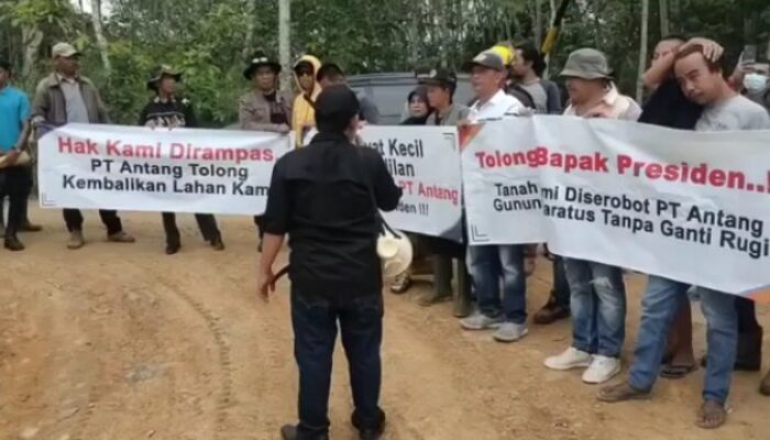 Dituding Caplok Lahan, PT AGM Angkat Bicara Terkait Unjuk Rasa Kawasan Konsesi Tambang