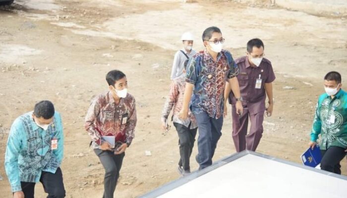 Pastikan Rampung Tepat Waktu, Wabup Syamsuri Monitoring Tiga Proyek Pembangunan
