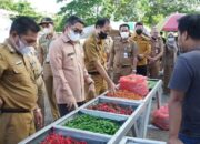 Pantau Bahan Pokok Jelang Idul Adha, Wabup HSS Sebut Harga Cabai Masih Tinggi