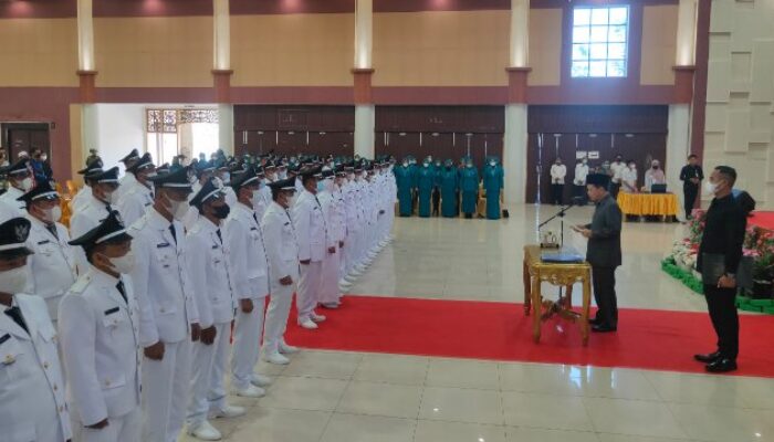 Sah!! 60 Kepala Desa di Kabupaten Tapin Resmi Dilantik