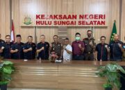 Minta Dukungan dan Pendampingan, KONI HSS Gelar Silaturahmi Bersama Kejaksaan