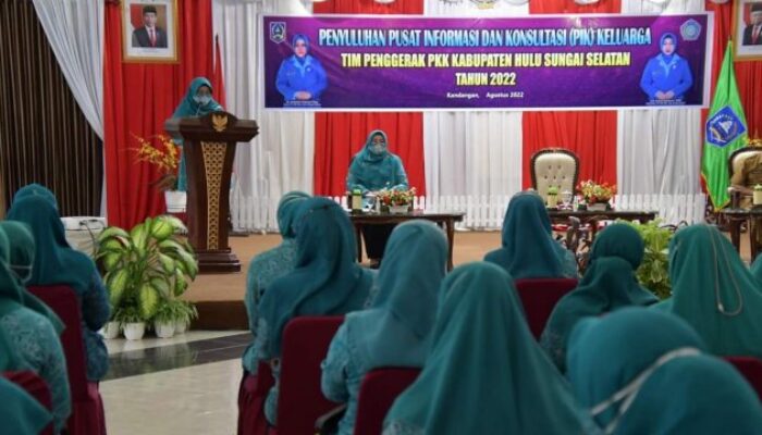 Tingkatkan sarana informasi pusat pelayanan, PKK HSS Gelar Penyuluhan PIK Keluarga