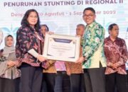 Berhasil Turunkan Angka Stunting, Pemkab HSS Raih Penghargaan Kemendagri