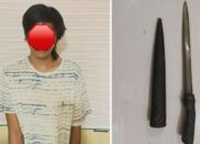 Kedapatan Bawa Sajam, Warga Kuin Cerucuk Banjarmasin Diringkus Polisi