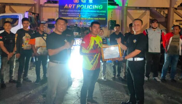 Ciptakan Pelopor Keselamatan Berlalu Lintas, Satlantas Polres HSS Gelar ART Policing
