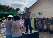 Satlantas Polres HSS Ajak Pelajar SMKN 1 Kandangan Jadi Pelopor Keselamatan Berlalu Lintas