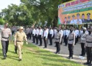 Wabup Syamsuri Pimpin Apel Gelar Pasukan Pengamanan Porprov XI Kalsel