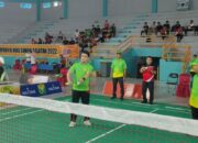 Ketua DPRD HSS Remi Membuka Pertandingan Bulutangkis di Porprov XI Kalsel