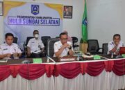 Percepat Pembangunan Nasional, Sekda HSS Ikuti Rakor Reformasi Birokrasi Tematik Investasi