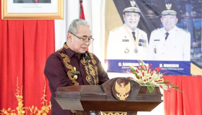 Bupati HSS Buka Rakor Peningkatan Kontribusi Industri Pengolahan PDRB Kalsel