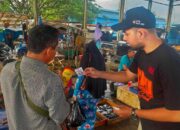 Lewat Grebeg Pasar, KPU HSS Sosialisasikan Pemilu 2024