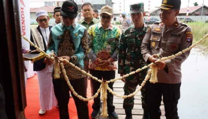 Sekda HSS Resmikan Polsubsektor Daha Barat Polres HSS