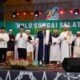 Habib Syech bin Abdul Qodir Assegaf saat memimpin acara Bersholawat di Hari Jadi ke-72 Kabupaten HSS.