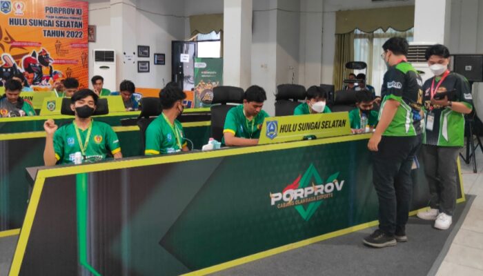 HSS Jadi Tuan Rumah Pertama Pertandingan Cabor E-sport di Tingkat Porprov di Indonesia