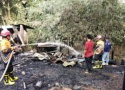Satu Orang Tewas dan Tiga Rumah Hangus Terbakar di Halong Balangan