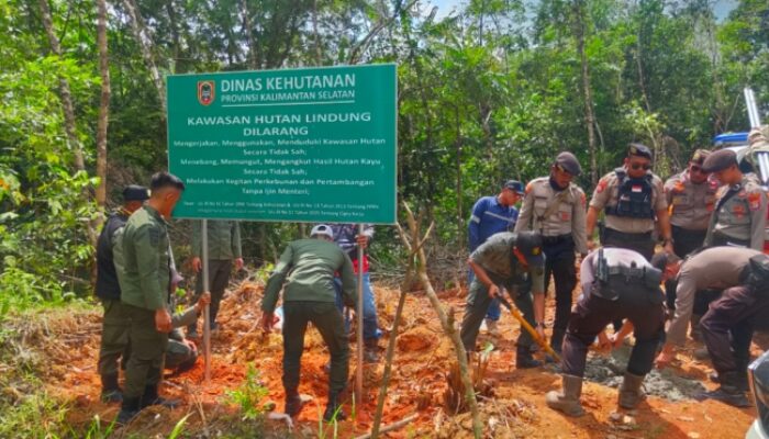 Diduga Ingin Dijadikan Lokasi Tambang Ilegal, Tim Gabungan Lakukan Patroli Pengamanan di HSS