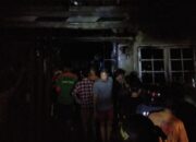Satu Rumah di Sungai Andai Banjarmasin Hangus Terbakar