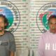 SR (43) dan M (43) pelaku kasus Narkotika yang berhasil diringkus jajaran Polres Balangan.