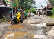 Jalan Rusak Parah, Warga Desa Pudak Balangan Minta Perbaikan Permanen