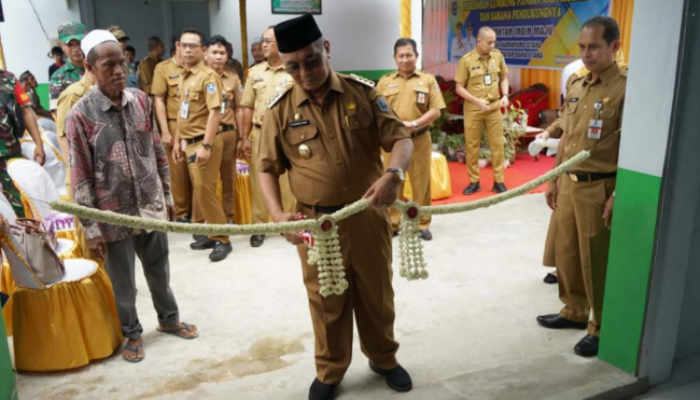 Tingkatkan Kesejahteraan Petani, Pemkab HSS Dirikan Lumbung Pangan di Desa Hamayung Utara