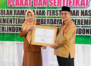 Membanggakan, SMPN 1 Kandangan Dinobatkan Menjadi Sekolah Ramah Anak Terstandar Nasional