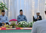 Safari Rajab, Bupati HSS Hadiri Peringatan Isra Mi’raj di Masjid Al Amin Angkinang
