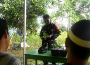 Tingkatkan Ekonomi Masyarakat, Babinsa Daha Utara HSS Ajarkan Metode Stek Jeruk Lemon