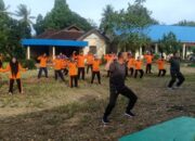 Ciptakan Generasi Sehat, Babinsa Kodim 1003 HSS Gelar SKJ 88 Bersama Pelajar