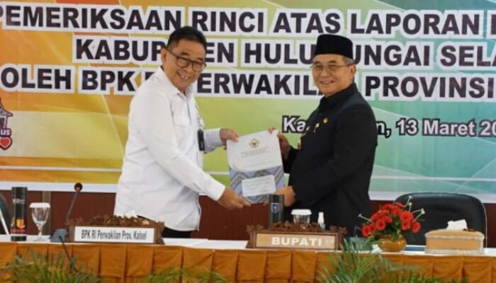 Bupati Fikry Sambut Kedatangan Tim Audit BPK-RI Perwakilan Kalsel