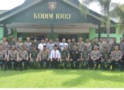 Dandim dan Kapolres HSS Kompak Jaga Keamanan Bumi Rakat Mufakat