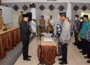 Wabup Syamsuri Lantik dan Ambil Sumpah Jabatan 11 Anggota BPD PAW