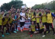 Akhmad Fahmi Sukses Gelar Turnamen Sepak Bola Trofeo Kecamatan Angkinang