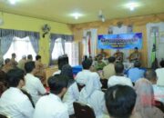 Hadiri Rakor Kecamatan Sungai Raya, Bupati HSS Berikan Pembinaan Untuk Pemerintah Desa