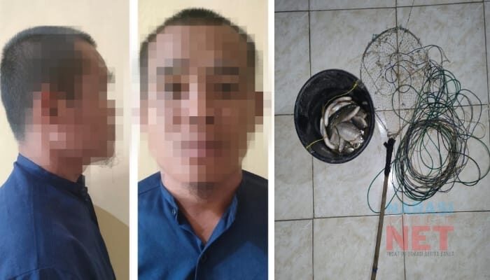 Tangkap Ikan Dengan Setrum, Pria di Daha Utara HSS Diringkus Polisi
