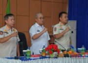 Jelang Pemilu 2024, Satpol PP HSS Gelar Pelatihan Satlinmas