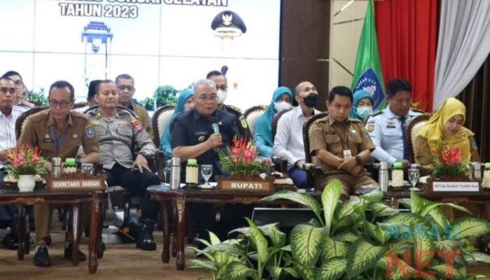 Pemkab HSS Ikuti Verifikasi Lapangan Hybrid Evaluasi KLA 2023