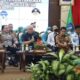 Bupati HSS, Achmad Fikry memaparkan materi KLA pada saat proses Verifikasi Lapangan Hybrid kepada KPPPA-RI.