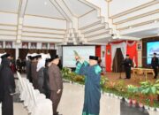 Bupati Fikry Lantik Pejabat Tinggi Pratama dan Pengawas Lingkup Pemkab HSS