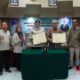 Bupati HSS, Achmad Fikry dan Direktur Utama RSUP Dr Sardjito Yogyakarta, dr Eniarti menjalin kerjasama Skrining Hipotiroid Kongenital (SHK).