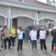 Bupati HSS, Achmad Fikry meninjau lokasi pelaksanaan Haul Akbar ke 2 Guru Kapuh.