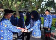 Jelang HUT RI, Pemkab HSS Canangkan Gerakan Pembagian dan Pengibaran Merah Putih