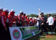 Bupati Fikry Buka Kegiatan Porseni PGRI ke 7 Tingkat Kabupaten HSS