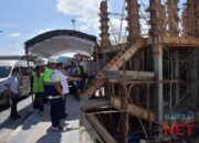 Pastikan Berjalan Lancar, Bupati HSS Tinjau Pembangunan Asrama Santri dan Mahasiswa