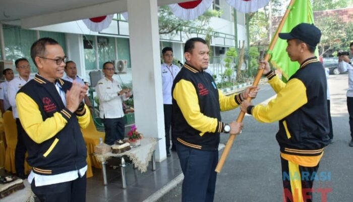 Ikuti PeSODa Kalsel, Pj Bupati Hermansyah Lepas Kontingen SOIna HSS