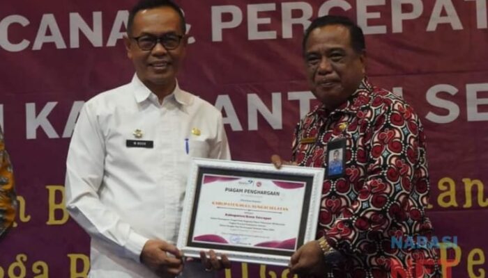 Luar Biasa! Pemkab HSS Diganjar Tiga Penghargaan Oleh BKKBN Kalsel