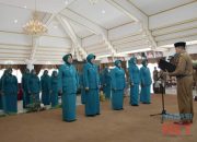 Hermansyah Lantik Pengurus Baru TP PKK Kabupaten HSS